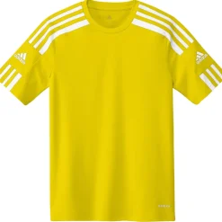 Adidas Kinder Kurzarm Trikot Squadra 21 gelb-weiß