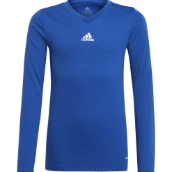Adidas Kinder Langarm Base Shirt Team blau