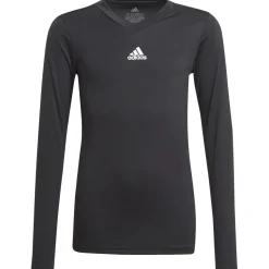 Adidas Kinder Langarm Base Shirt Team schwarz