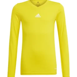 Adidas Kinder Langarm Base Shirt Team gelb