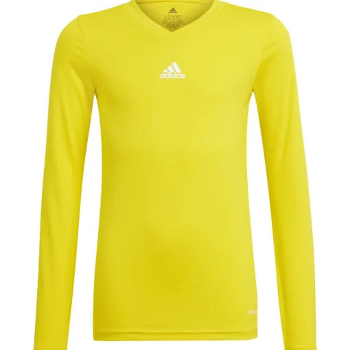 Adidas Kinder Langarm Base Shirt Team gelb