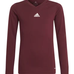 Adidas Kinder Langarm Base Shirt Team rot