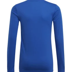 Adidas Kinder Langarm Base Shirt Team blau
