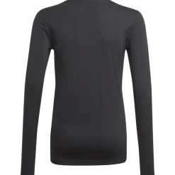 Adidas Kinder Langarm Base Shirt Team schwarz