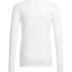 Adidas Kinder Langarm Base Shirt Team weiß