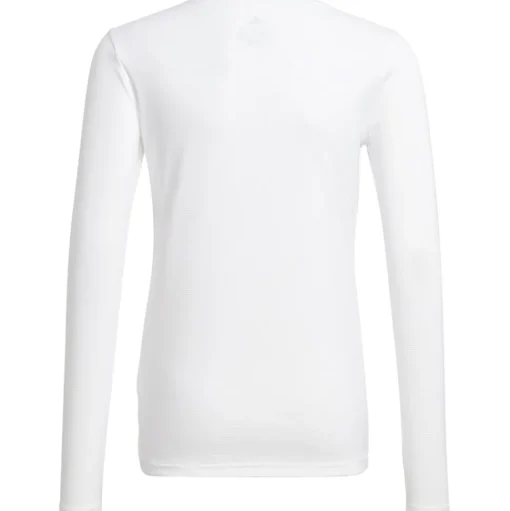 Adidas Kinder Langarm Base Shirt Team weiß
