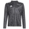 Adidas Kinder Langarm Trikot Team Icon 25 utility black-white