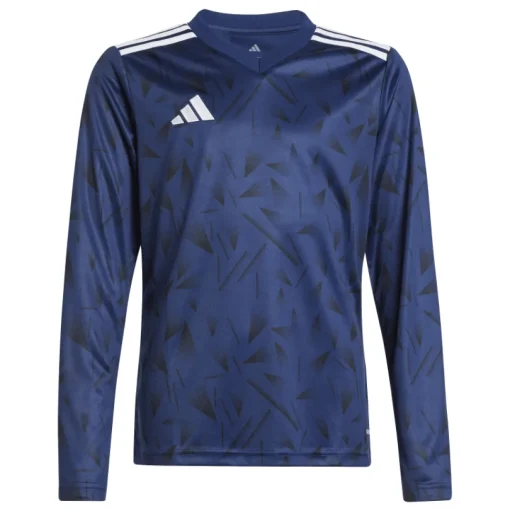 Adidas Kinder Langarm Trikot Team Icon 25 team navy blue 2-white
