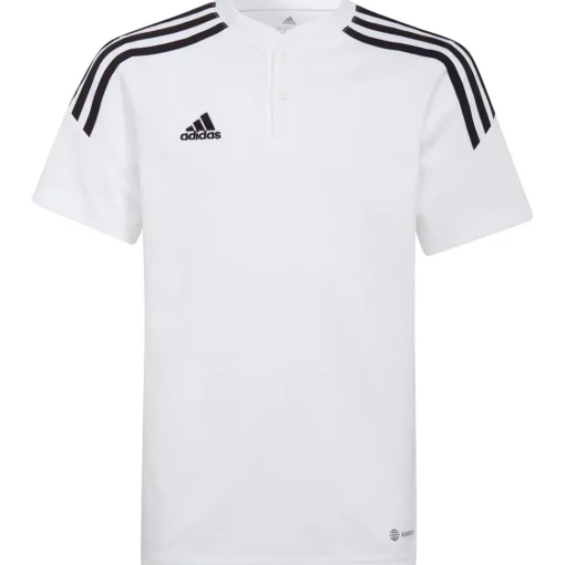 Adidas Kinder Poloshirt Condivo 22 weiß-schwarz