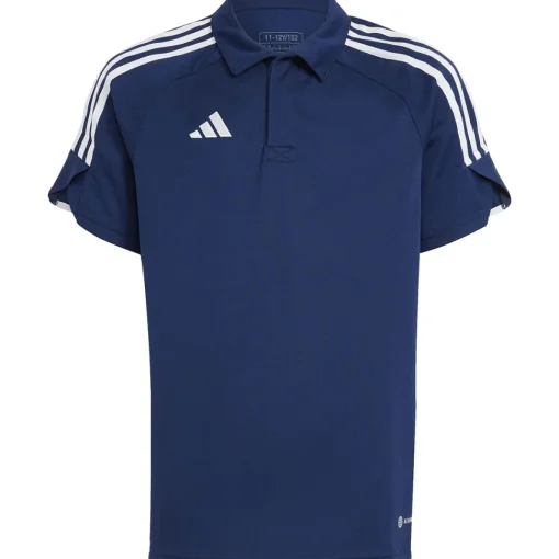 Adidas Kinder Poloshirt Tiro 23 blau