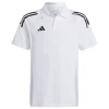 Adidas Kinder Polo-Shirt Tiro 24 Competition white-black