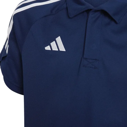 Adidas Kinder Poloshirt Tiro 23 blau