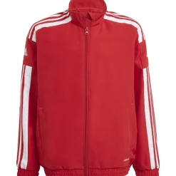 Adidas Kinder Präsentationsjacke Squadra 21 rot-weiß