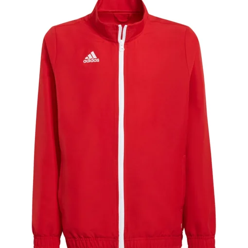 Adidas Kinder Präsentationsjacke Entrada 22 rot