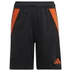 Adidas Kinder Shorts Tiro 24 black-team orange
