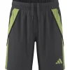 Adidas Kinder Shorts Tiro 24 grey five-pulse lime