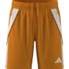 Adidas Kinder Shorts Tiro 24 crew orange-white