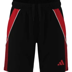 Adidas Kinder Shorts Tiro 24 black-pure ruby