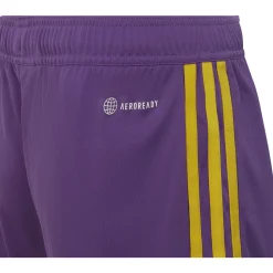 Adidas Kinder Shorts Tiro 23 lila-gelb