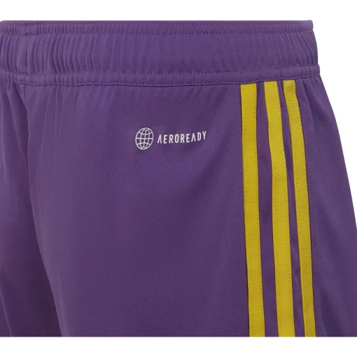 Adidas Kinder Shorts Tiro 23 lila-gelb