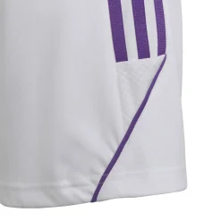 Adidas Kinder Shorts Tiro 23 weiß-lila