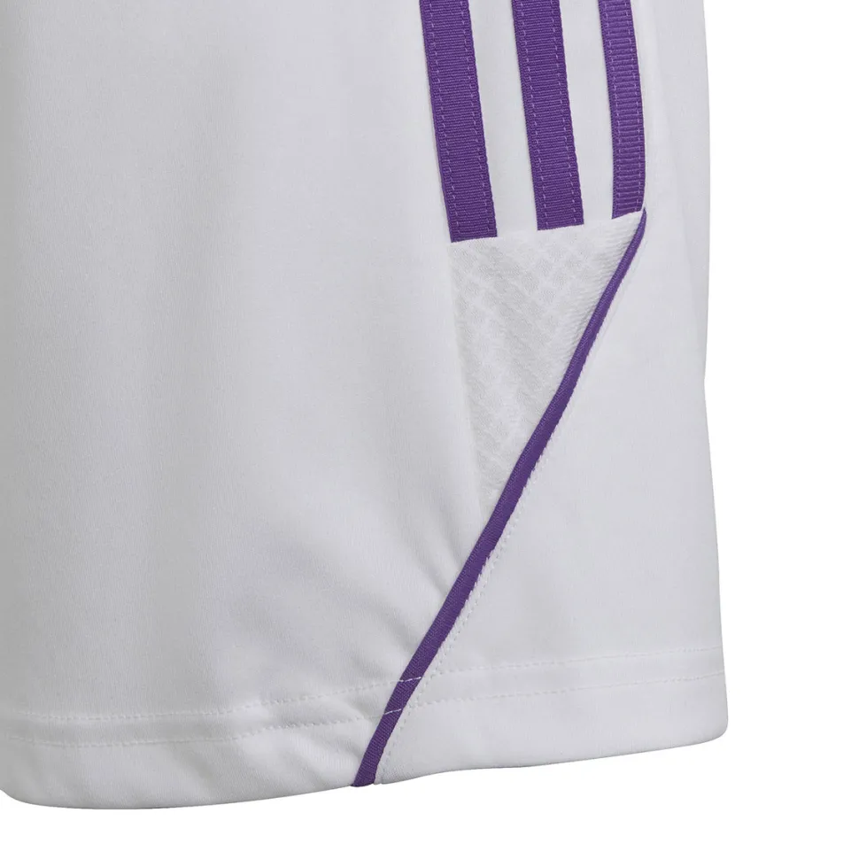 Adidas Kinder Shorts Tiro 23 weiß-lila