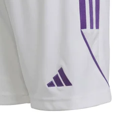 Adidas Kinder Shorts Tiro 23 weiß-lila