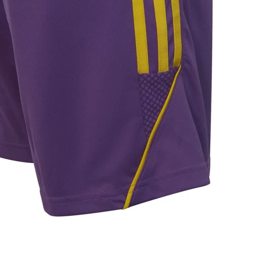 Adidas Kinder Shorts Tiro 23 lila-gelb