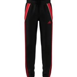 Adidas Kinder slim Trainingshose Tiro 24 black-pure ruby