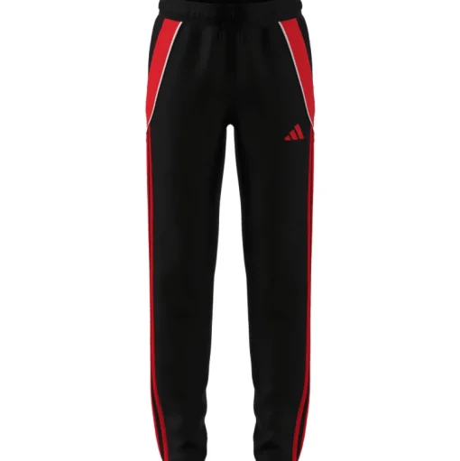 Adidas Kinder slim Trainingshose Tiro 24 black-pure ruby