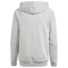 adidas Kinder Sweat Hoodie Tiro 24 Medium Grey Heather / White