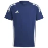 adidas Kinder Sweat T-Shirt Tiro 24 Team Navy Blue / White