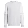 Adidas Kinder Sweatshirt Squadra 25 team light grey-white