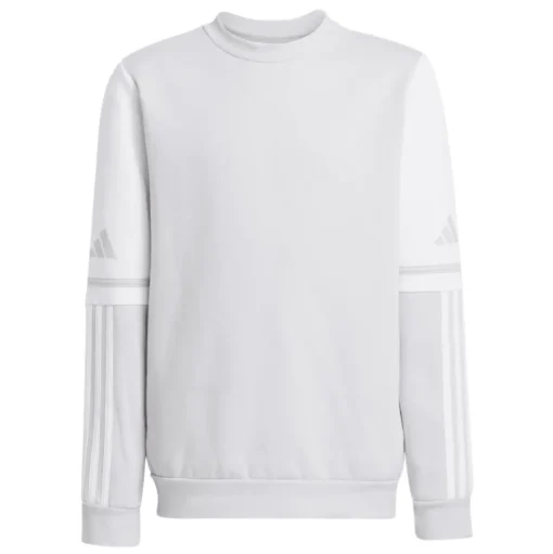 Adidas Kinder Sweatshirt Squadra 25 team light grey-white
