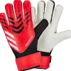 Adidas Kinder Torwarthandschuhe Predator Trianing black-lucid red