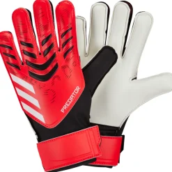 Adidas Kinder Torwarthandschuhe Predator Trianing black-lucid red
