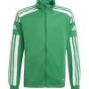 Adidas Kinder Trainingsjacke Squadra 21 grün-weiß