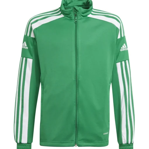 Adidas Kinder Trainingsjacke Squadra 21 grün-weiß
