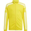 Adidas Kinder Trainingsjacke Squadra 21 gelb-weiß