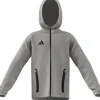 Adidas Kinder Vis Tech Travel Jacke Tiro 25 Competition team mid grey