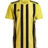 Adidas Kurzarm Trikot Striped 21 gelb-schwarz