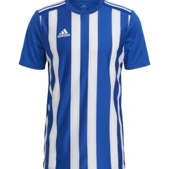 Adidas Kurzarm Trikot Striped 21 blau-weiß