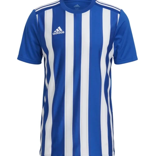 Adidas Kurzarm Trikot Striped 21 blau-weiß