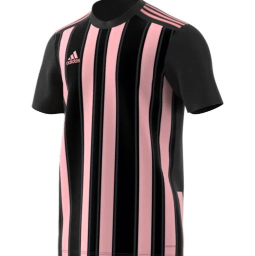 Adidas Kurzarm Trikot Striped 21 schwarz-rosa