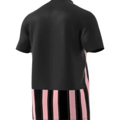 Adidas Kurzarm Trikot Striped 21 schwarz-rosa