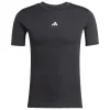 Adidas Kurzarm T-Shirt Techfit black