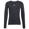 Adidas Langarm T-Shirt Techfit black