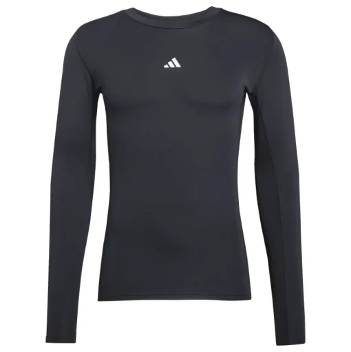 Adidas Langarm T-Shirt Techfit black