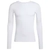 Adidas Langarm T-Shirt Techfit white