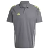Adidas Polo-Shirt Tiro 24 Competition grey six-lucid lemon